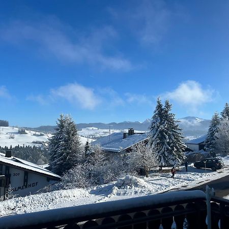 Helle Wohnung Mit Grossem Balkon Oberreute Εξωτερικό φωτογραφία